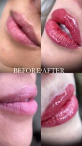 Before & After: Real Results for Lip Blush, Brows & Lashes at Victoria Studio