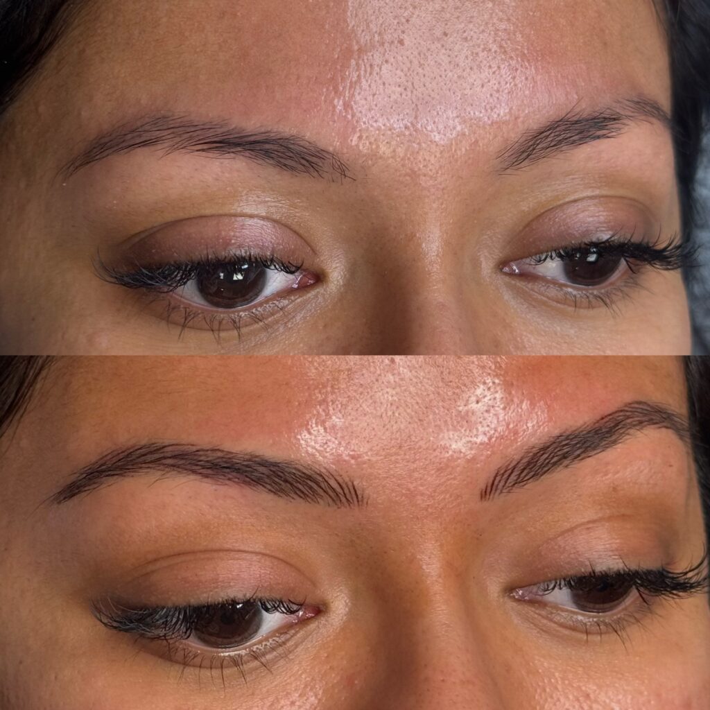 soft shaded powder brows results Etobicoke Toronto