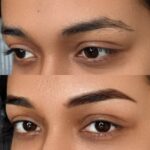 healed powder brows permanent makeup results