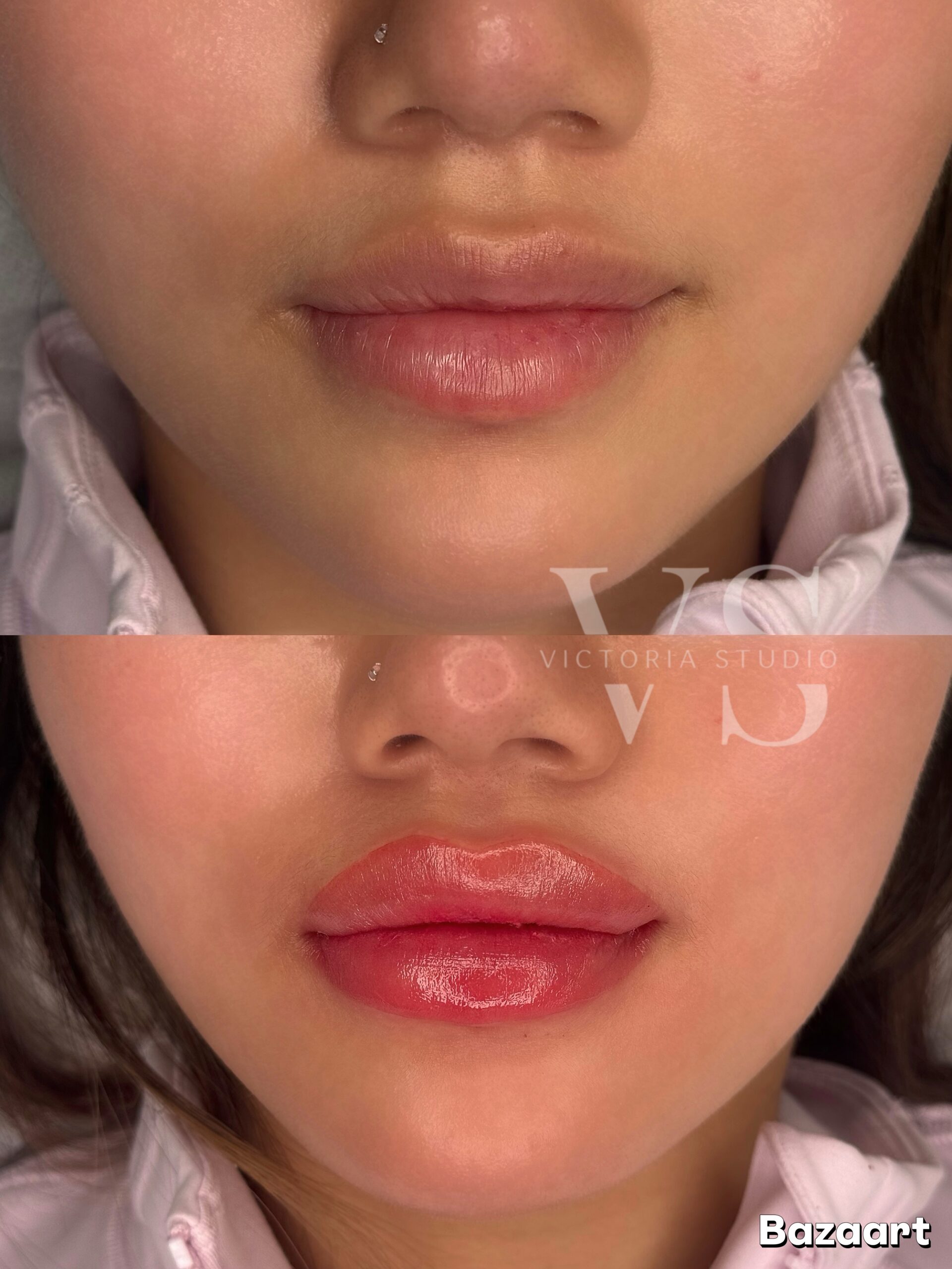 natural lip blush results at Victoria Studio Etobicoke
