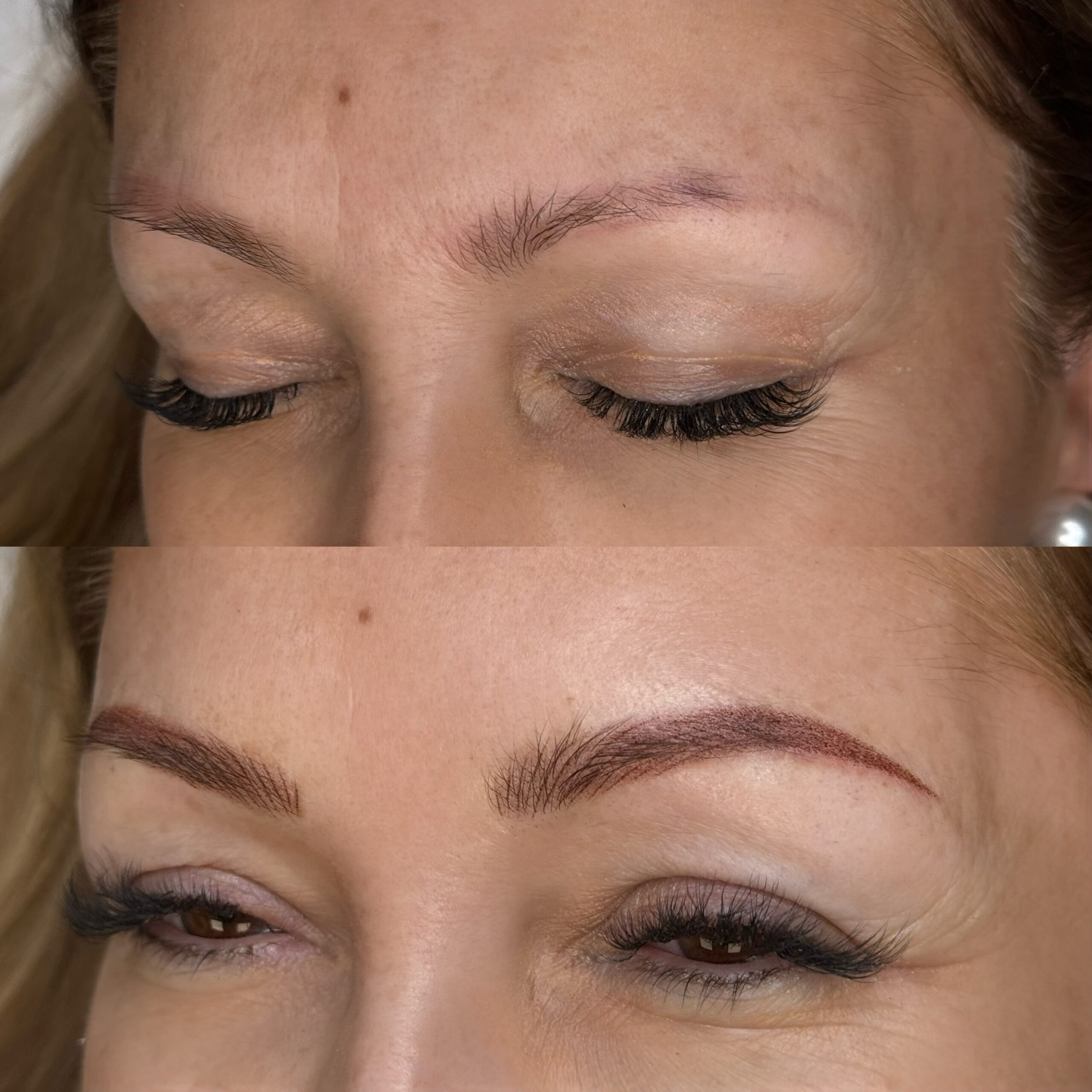 Beautiful combo brows Victoria Studio Etobicoke