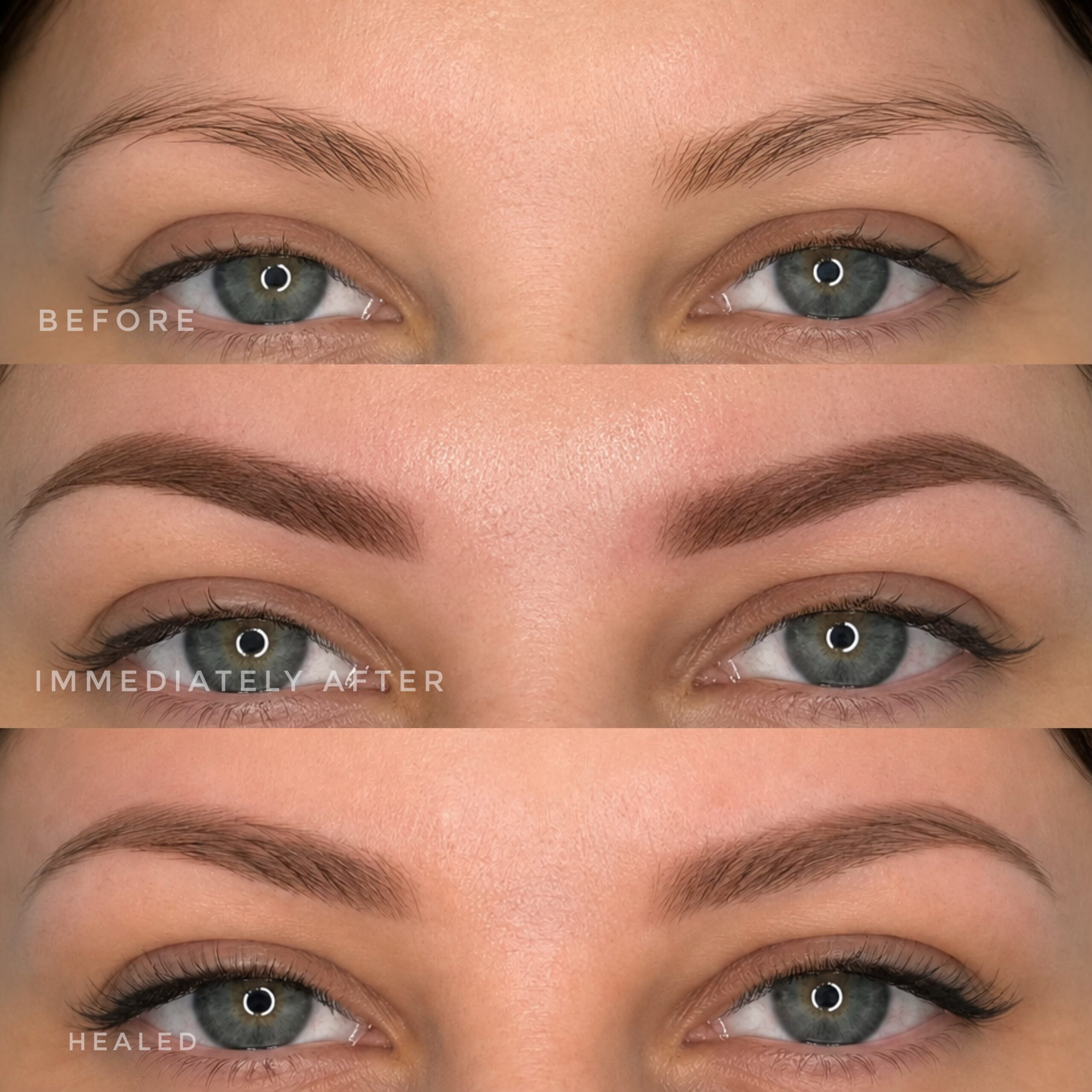 Powder brows for mature skin Etobicoke