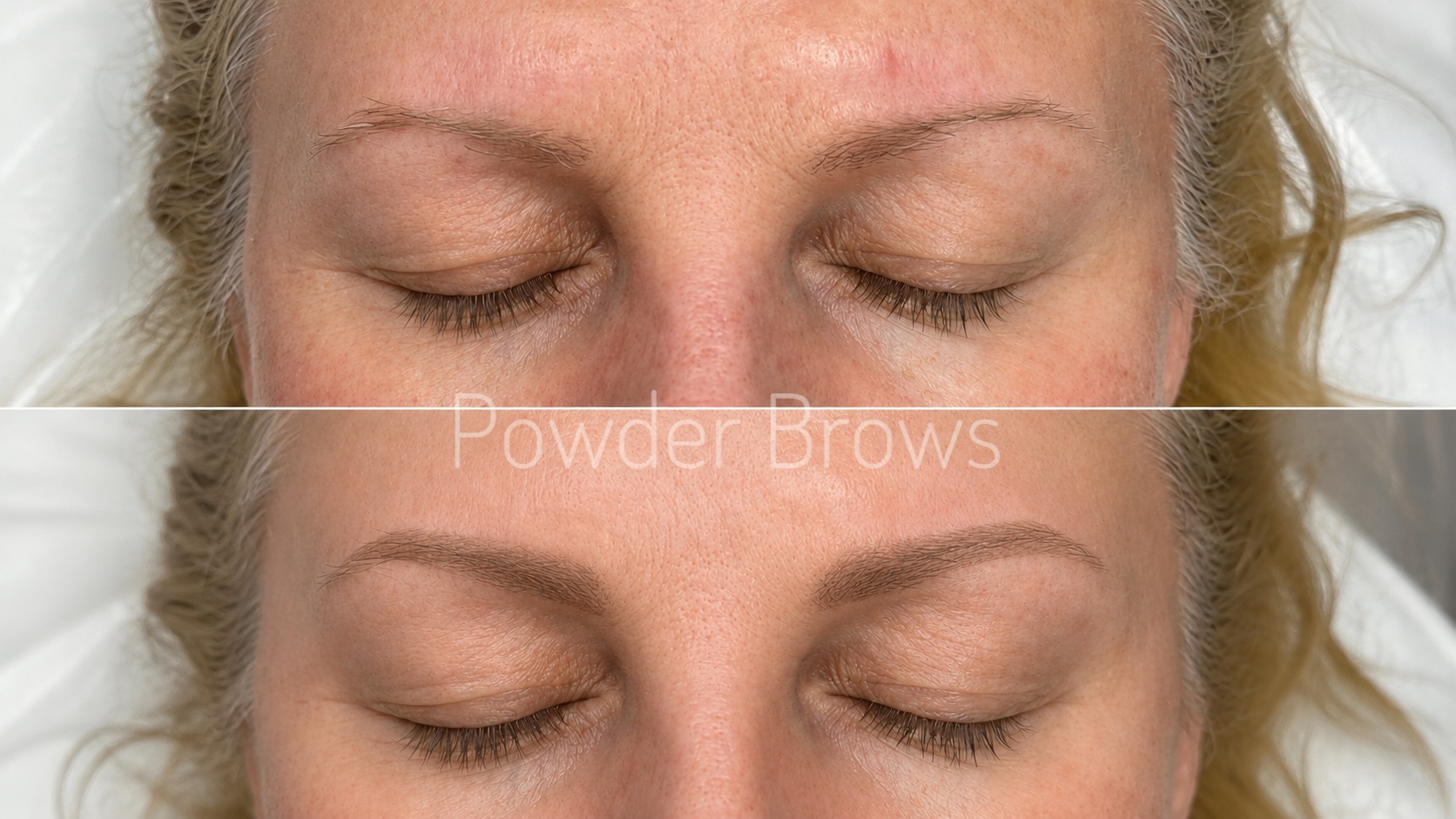Professional powder brows with brow mapping Etobicoke